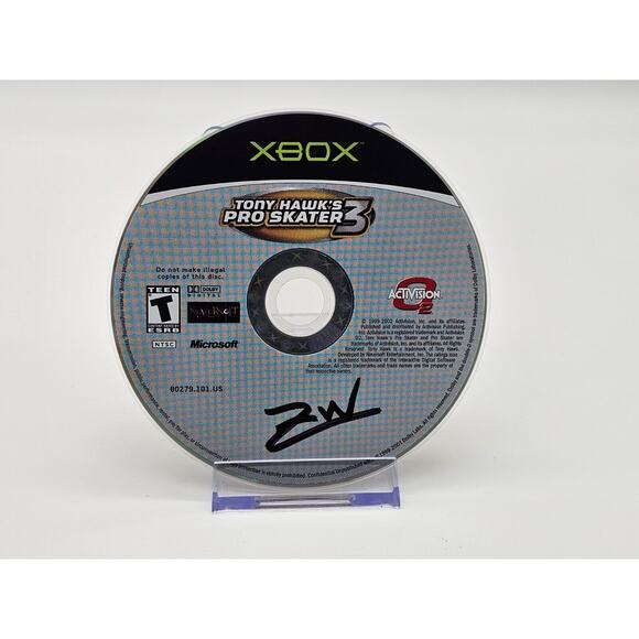 Tony Hawk's Pro Skater 3 (Microsoft Xbox, 2002) III Skateboarding Game - Tested! - Picture 1 of 2